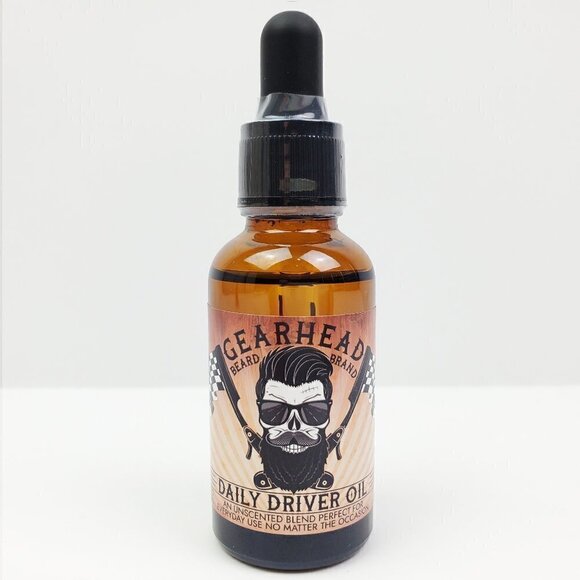 Daily Driver Unscented Natural Men's Grooming Beard and Mustache Oil 30ml Bottle - Picture 4 of 6